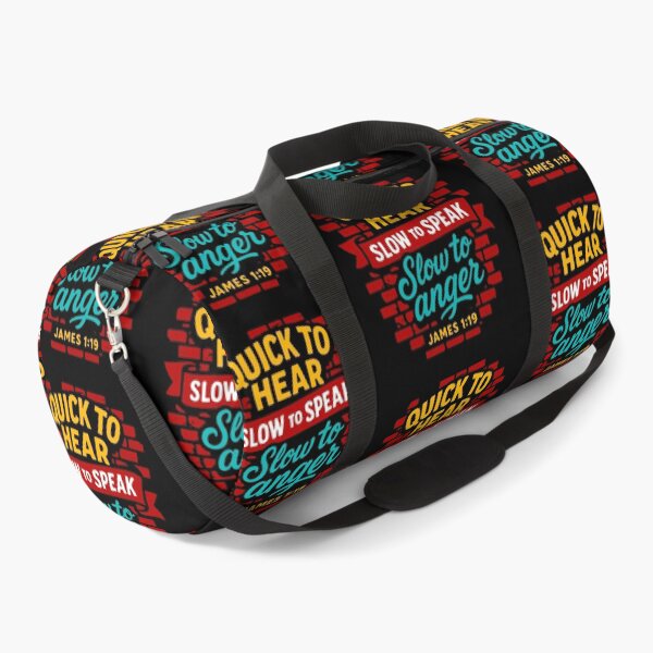 Item preview, James 1:19 Quick to Listen Slow to Speak Slow to Angry designed and sold by plushism.