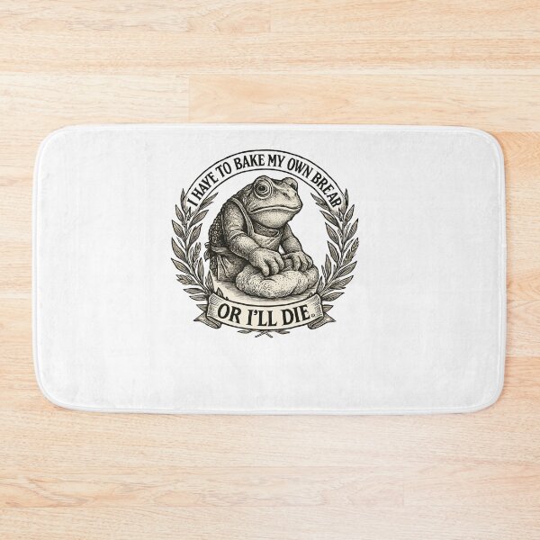 Item preview, Toad Baker Bread Or Die designed and sold by SiarheiYur.