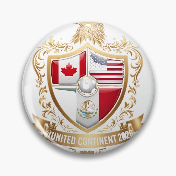 Item preview, Golden Continental Eagle Soccer World Cup Crest 2026 T-Shirt_83050983 designed and sold by kevincuellar.