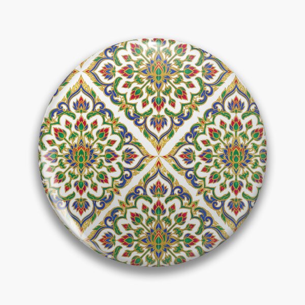 Item preview, High-End Luxury Fabric Pattern - Benjarong Inspired Art designed and sold by warayut.