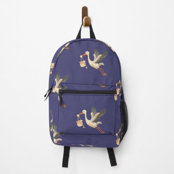 Item preview, Large stork carrying its basket designed and sold by Art70shop.