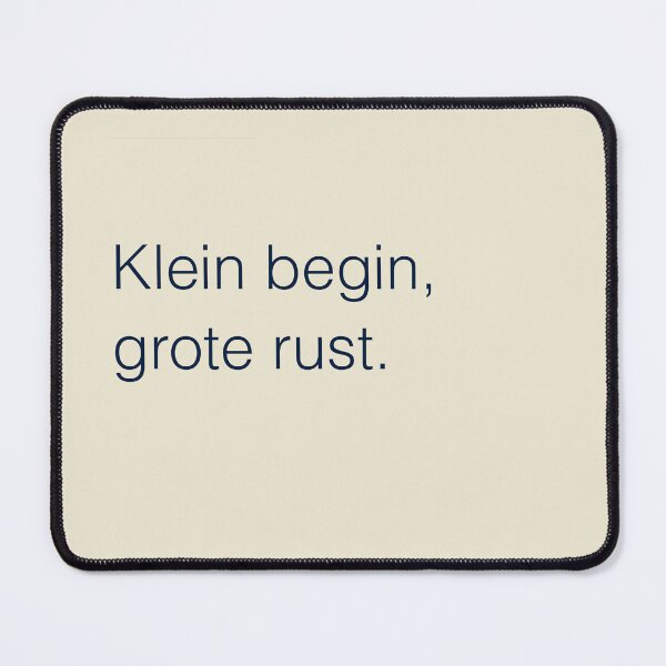 Artikelvorschau, Kleiner Anfang, großer Rost – minimalistischer Finanz-Wellness-Druck entworfen und verkauft von BalancedCoNL.