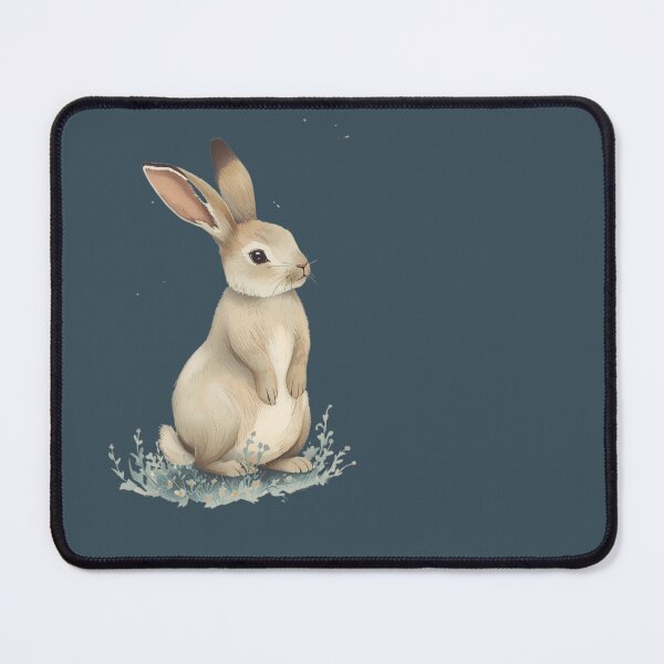 Item preview, Large rabbit standing on its two hind legs designed and sold by Art70shop.