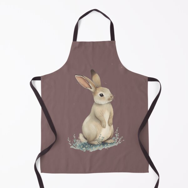 Item preview, Large rabbit standing on its two hind legs designed and sold by Art70shop.