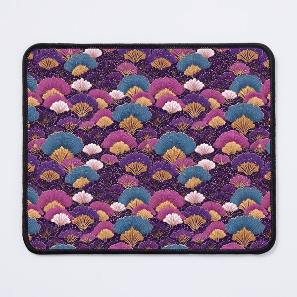 Item preview, Copy of Elegant Japanese Red Chrysanthemum Wave Pattern designed and sold by NicolasGlowArt.