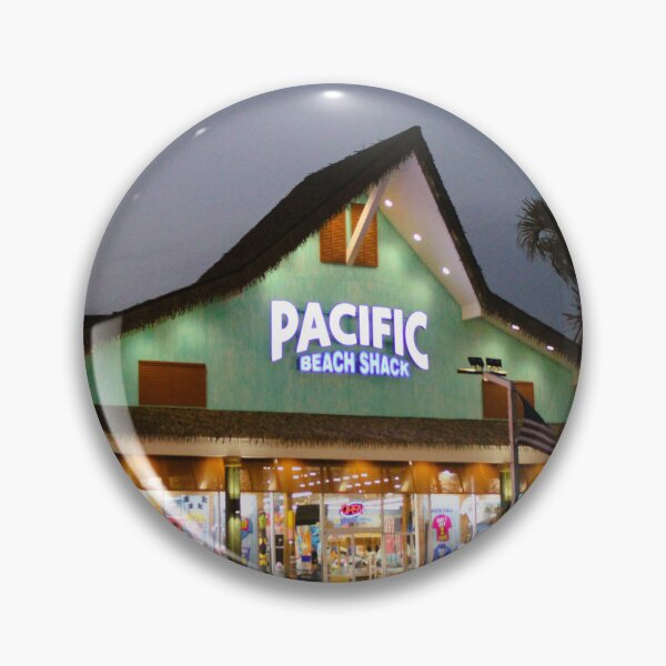 Item preview, Pacific Beach Shack at Dusk designed and sold by Cynthia48.