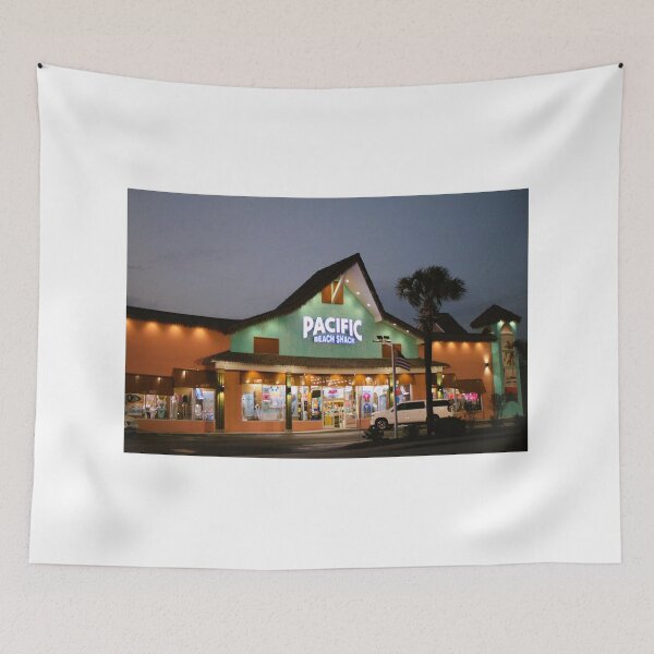 Item preview, Pacific Beach Shack at Dusk designed and sold by Cynthia48.