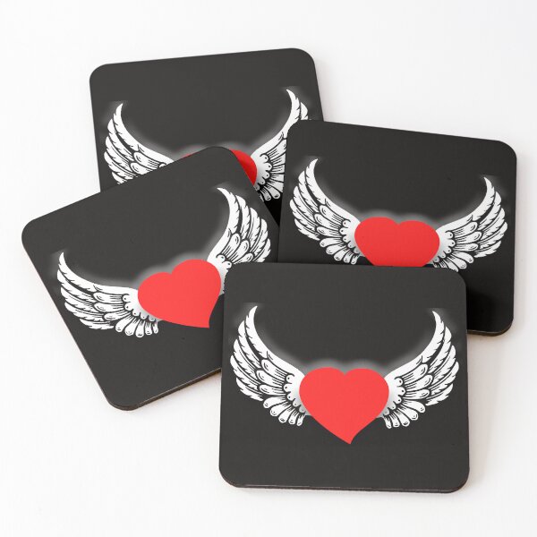 Item preview, a flying heart designed and sold by BUTTER7FLY.