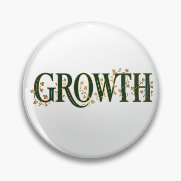Item preview, Growth Mindset Botanical Ivy Typography Aesthetic designed and sold by AuraDraftStudio.