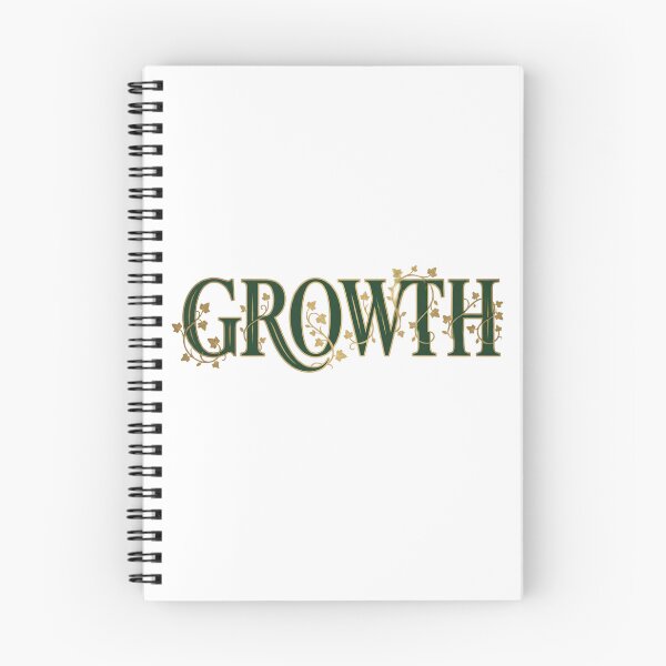 Item preview, Growth Mindset Botanical Ivy Typography Aesthetic designed and sold by AuraDraftStudio.
