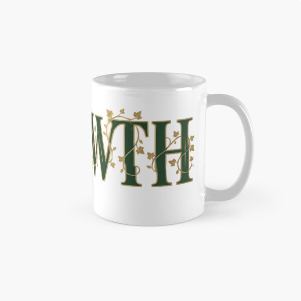 Item preview, Growth Mindset Botanical Ivy Typography Aesthetic designed and sold by AuraDraftStudio.