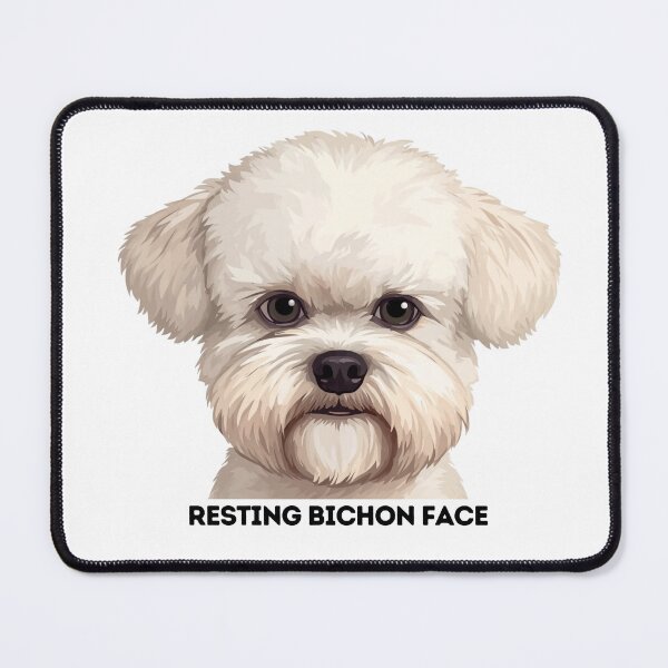 Item preview, Resting Bichon Face - Bichon Frise Dog Breed designed and sold by andersonarchive.
