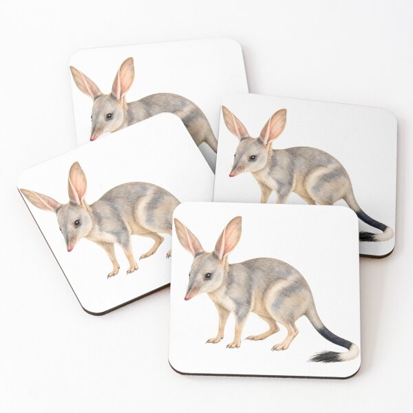 Item preview, Greater Bilby Watercolor Art designed and sold by Jaruart.