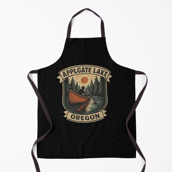 Item preview, Applegate Lake Canoe Sunset Badge designed and sold by SiarheiYur.