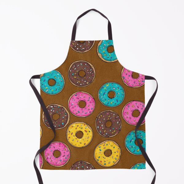 Item preview, Colorful Donut Sprinkles Sweet Dessert Pattern designed and sold by NicolasGlowArt.