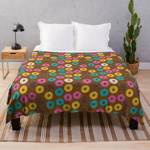 Item preview, Colorful Donut Sprinkles Sweet Dessert Pattern designed and sold by NicolasGlowArt.