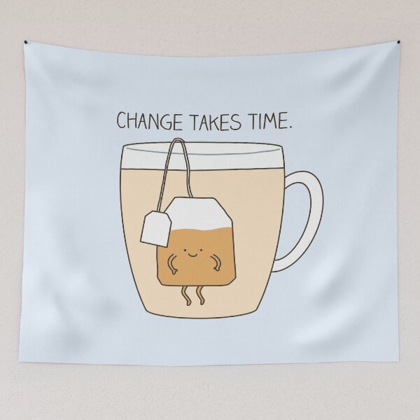 Item preview, Change takes time designed and sold by Milkyprint.