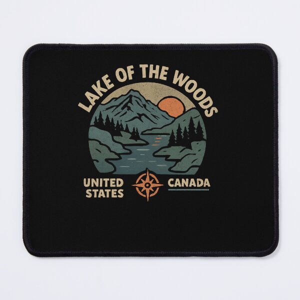 Item preview, Lake Of The Woods Compass Sunset designed and sold by SiarheiYur.