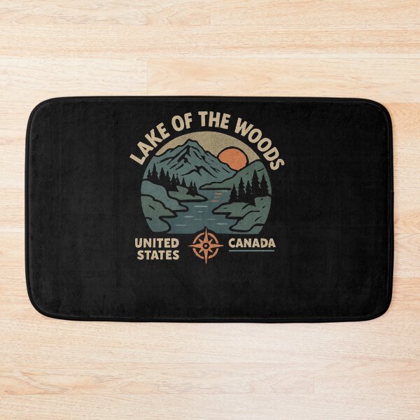 Item preview, Lake Of The Woods Compass Sunset designed and sold by SiarheiYur.
