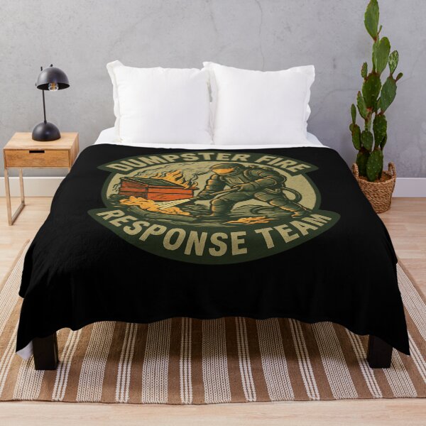 Item preview, Dumpster Fire Response Team Badge designed and sold by SiarheiYur.