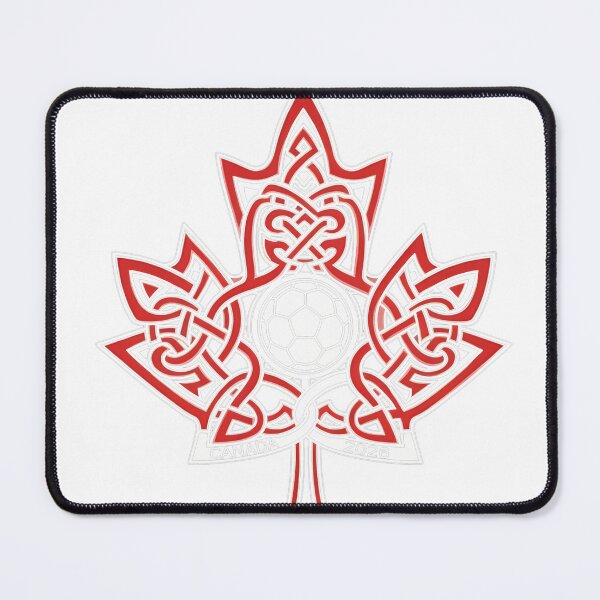 Item preview, Interwoven Maple Leaf Canada Soccer 2026 T-Shirt_83135197 designed and sold by gidget-gadget.