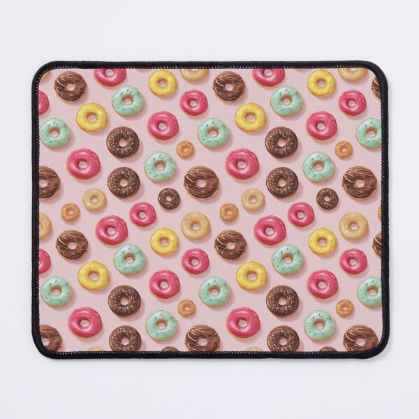 Item preview, Vibrant Donut Pattern Sweet Treat Foodie Design designed and sold by NicolasGlowArt.