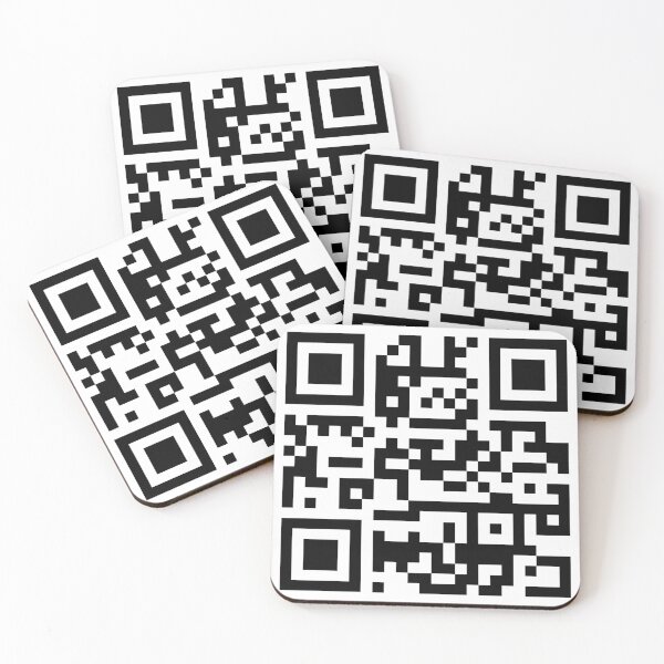 Item preview, Bold QR Code Minimalist Design designed and sold by DandoLaTalla.