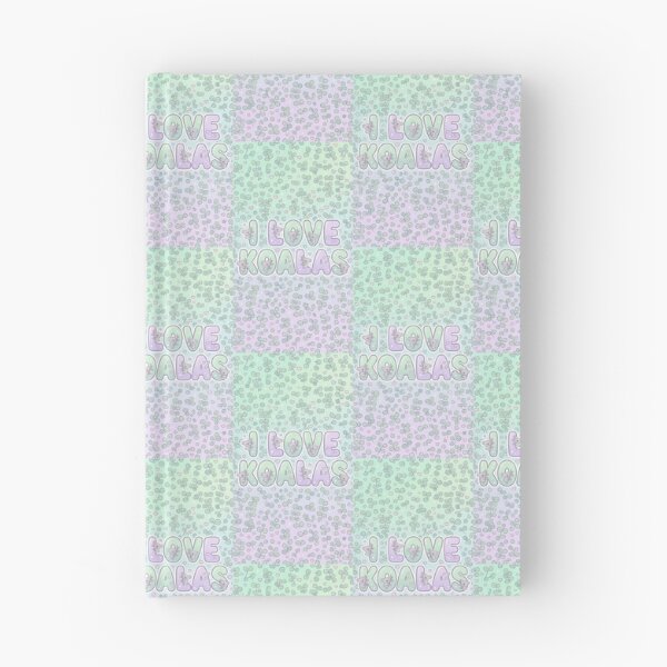 Aperçu de l'œuvre Motif kawaii « J'adore les koalas » créée et vendue par Itsheartshop.