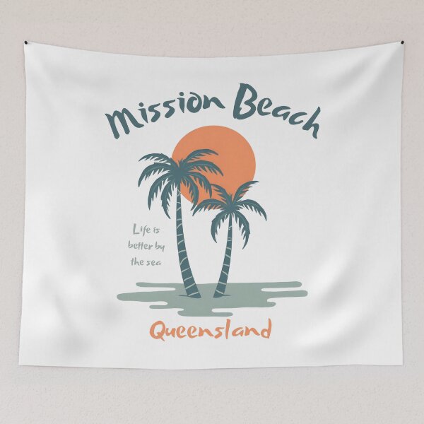 Item preview, Mission Beach - Queensland designed and sold by GoodOldVintage.