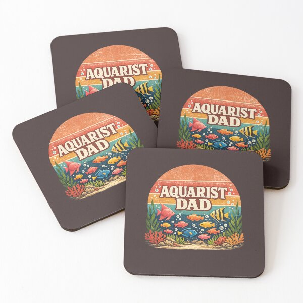 Item preview, Aquarist Dad Retro Aquarium Fish Lover Father designed and sold by faridman.