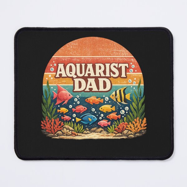 Item preview, Aquarist Dad Retro Aquarium Fish Lover Father designed and sold by faridman.
