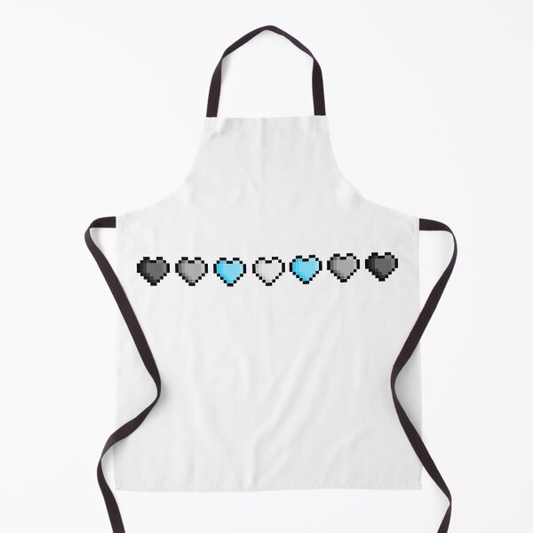 Artikelvorschau, Pixel Demiboy Pride Flag Hearts entworfen und verkauft von HarveyHandcraftsandDesigns.