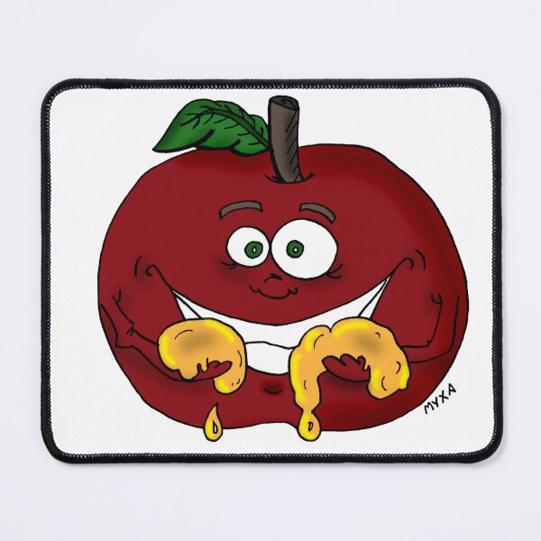 Item preview, Funny Sweet Apple – Honey Drip Food Art designed and sold by MyxaART.