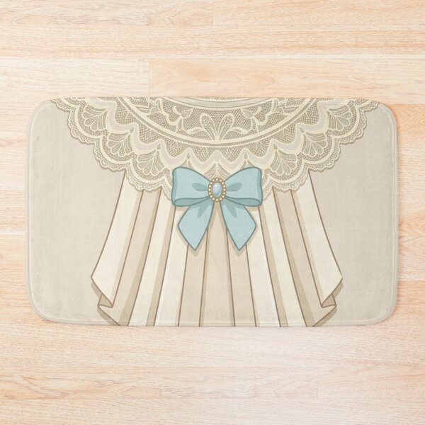 Item preview, Victorian Lace Collar Aesthetic with Pastel Blue Bow designed and sold by MAGICKEY2024.