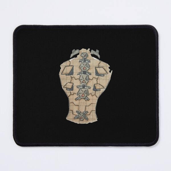 Item preview, Abstract Back Tattoo Spine Hand Drawn Original Art designed and sold by UnrealShopKelko.