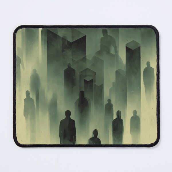 Item preview, Silent Crowd in a Structured World designed and sold by PlanetBPop.