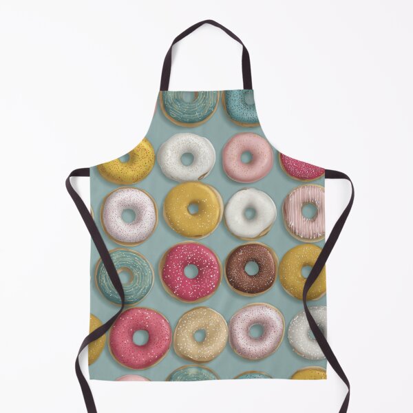 Item preview, Sweet Colorful Donut Pattern Dessert Foodie Design designed and sold by NicolasGlowArt.