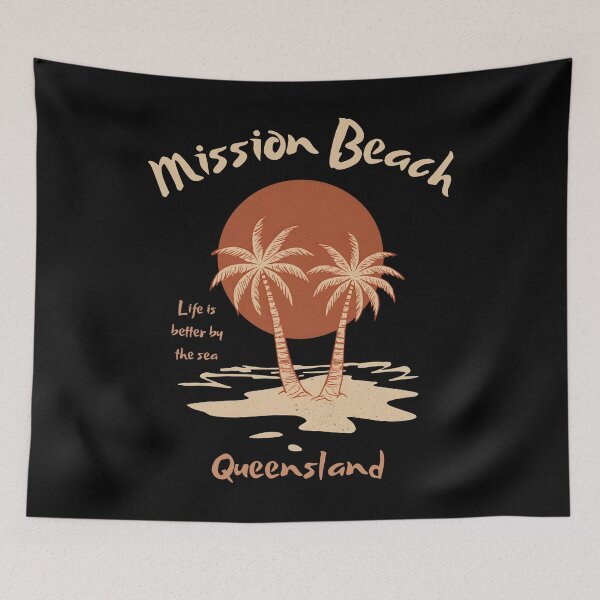 Item preview, Mission Beach - Queensland designed and sold by GoodOldVintage.