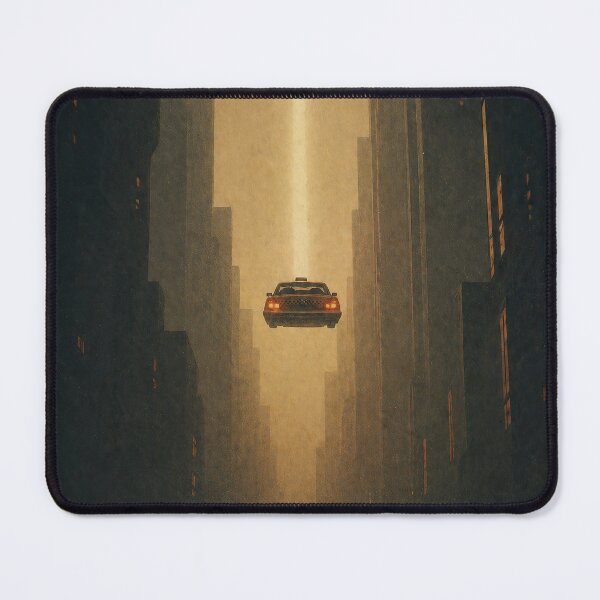 Item preview, Floating Escape Through the Megacity designed and sold by PlanetBPop.