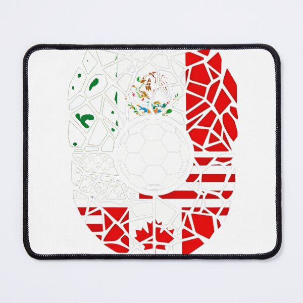 Item preview, Mosaic Soccer Crest USA Canada Mexico Unity 2026 T-Shirt_82794688 designed and sold by KTY-NUSS.