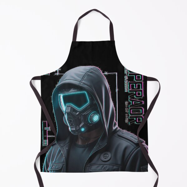 Item preview, Neon Tactical Operator - Search and Destroy Cyberpunk Streetwear designed and sold by Thompika.