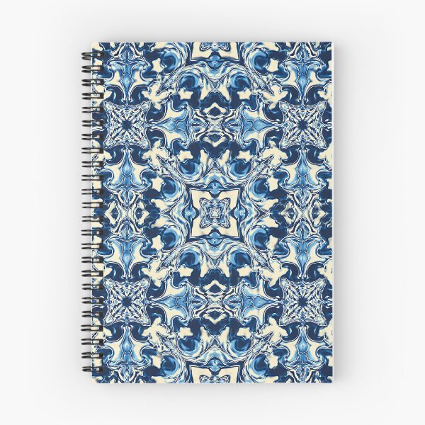 Item preview, Liquid stained glass - Blue cream Liquefied river - colored duvet cover - ifourdezign designed and sold by Kentala.
