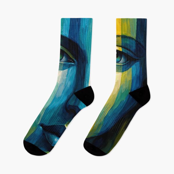 Item preview, Colorful Abstract Face designed and sold by cuprum.