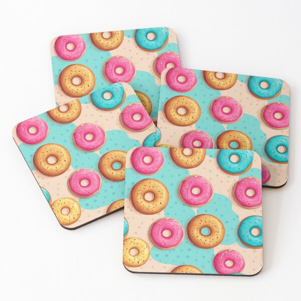 Item preview, Colorful Donut Sprinkles Seamless Pattern designed and sold by NicolasGlowArt.