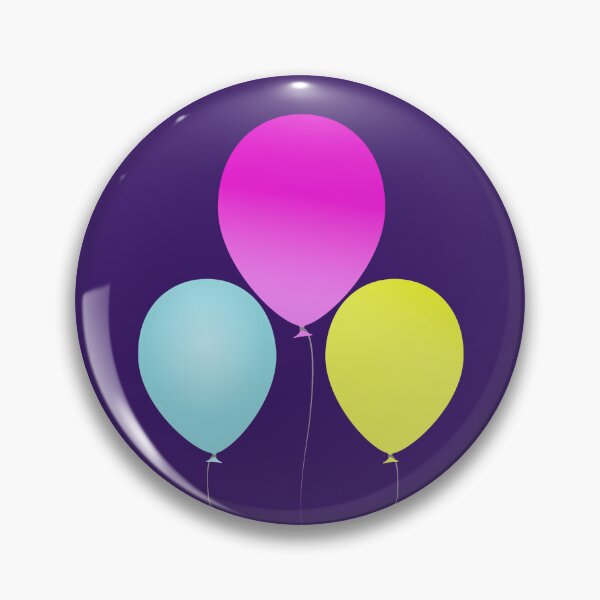 Item preview, Three balloons sticker designed and sold by BUTTER7FLY.