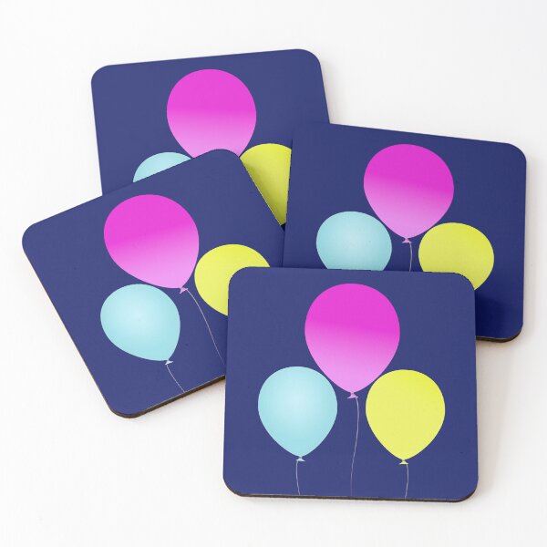 Item preview, Three balloons sticker designed and sold by BUTTER7FLY.
