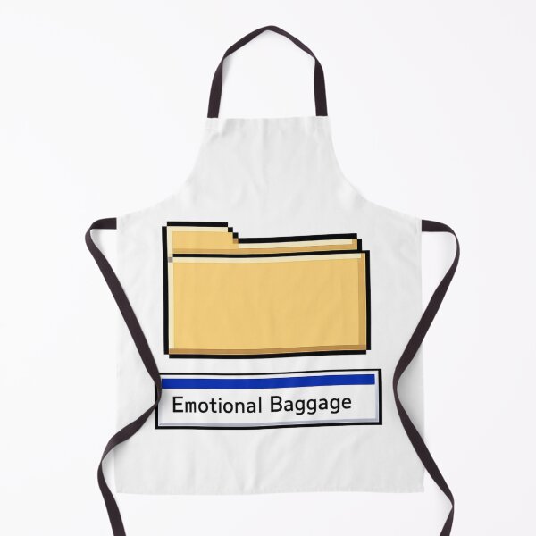 Item preview, Emotional Baggage - 90s Webcore Retro PC Folder designed and sold by Retro Mood Co.