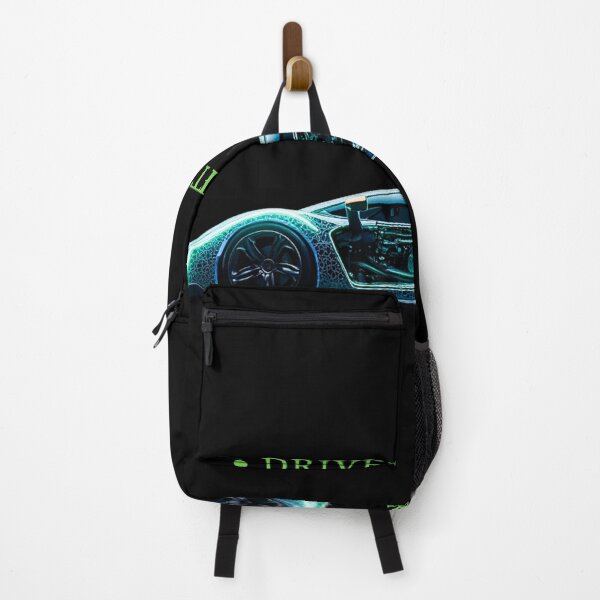 Item preview, Futuristic Blue Neon Supercar - Side View Edition designed and sold by Grandeur Aesthetics.