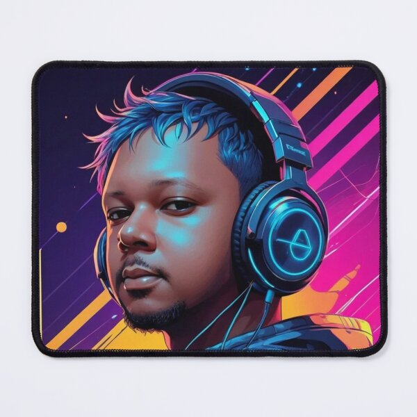Item preview, A man with a headphone designed and sold by MAXSHOP73.