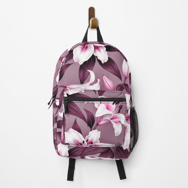 Item preview, Pink Stargazer Lily Floral Pattern designed and sold by IntelliMindDesigns.